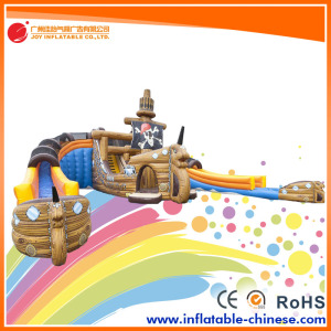 2017 Inflatable Mega Ballcanon Gaint Pirate Ship (T6-613)